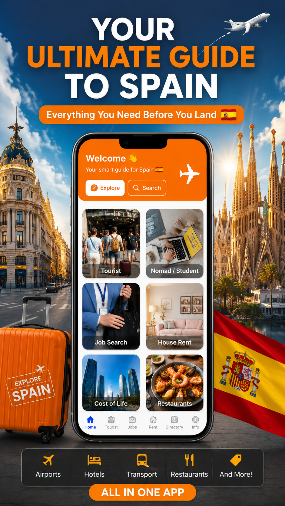 Spain Guide - Ultimate travel guide app